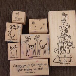Stampin Up - Sleigh Full of Toys Set
